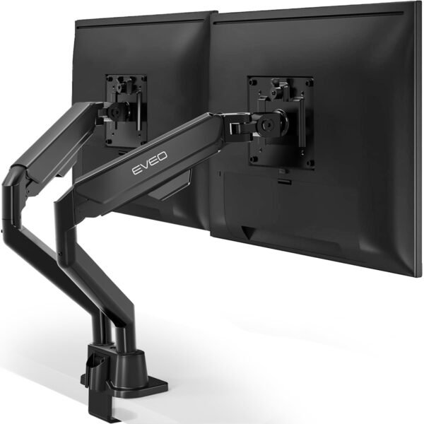 Dual Monitor Arm Desktop Mount Bracket 17 34 cm 20KG Fully Adjustable Full Dynamic Swivel Monitor Arm