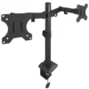 Dual Monitor Arm Desktop Mount Bracket 17 34 cm 20KG Fully Adjustable Full Dynamic Swivel Monitor Arm