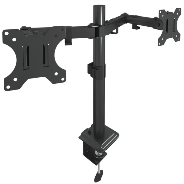 Dual Monitor Arm Desktop Mount Bracket 17 34 cm 20KG Fully Adjustable Full Dynamic Swivel Monitor Arm