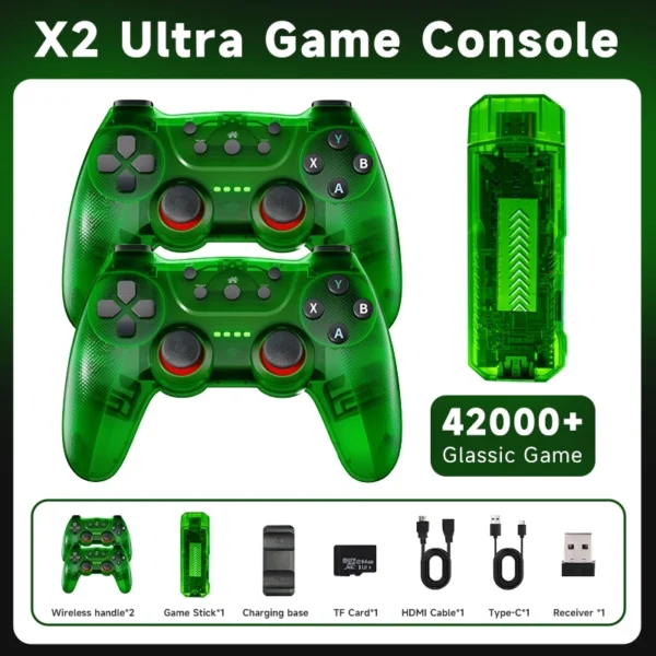 my-11134207-820la-mjf20vb306is0b.webp Latest VersionX2 Ultra Retro Game Stick 8k Game Box Console 128G Built in 42000 Classic Games
