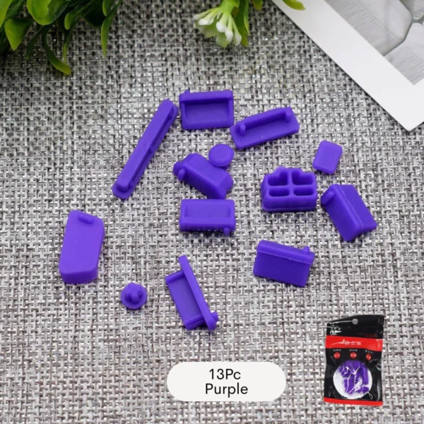sg-11134201-7repa-m8fyehadrycia8.webp Random 13PC Universal Notebook Laptop Anti Dust Plug Protective dust Stopper Plug USB Computer Dustproof Protector Ready Stock
