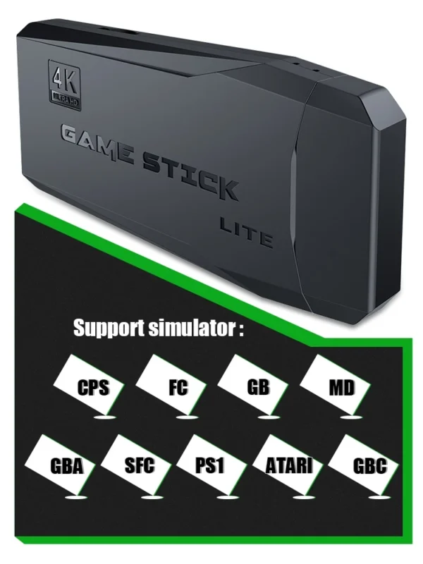 24hM8 Video Game With 20000 Classic Retro Game Console Wireless Vidio 2 4G Controller Box 4K HDMI Original HD Lite